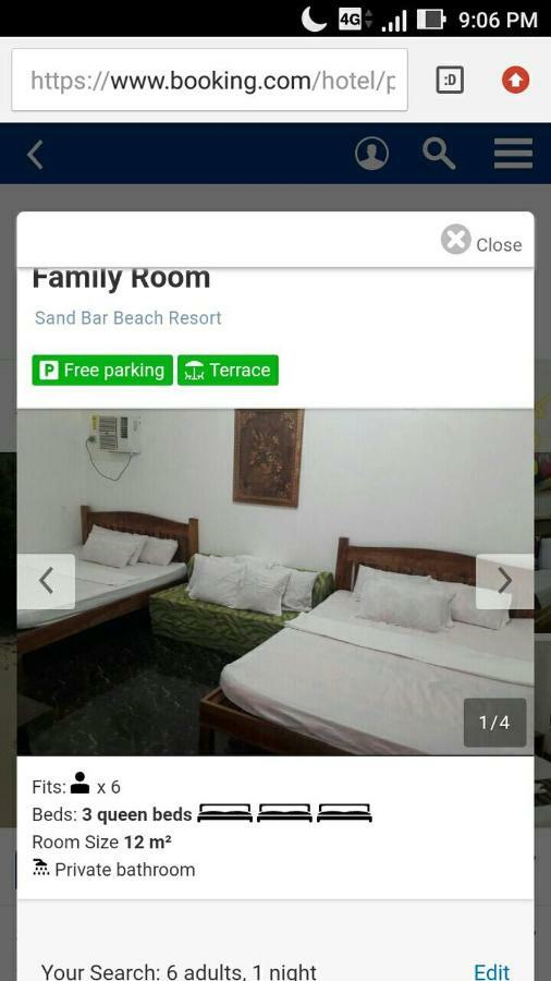 Sand Bar Beach Resort Nasugbu Esterno foto